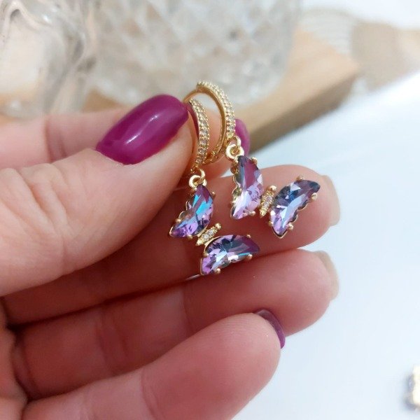 Producto - Aros " Mariposas"