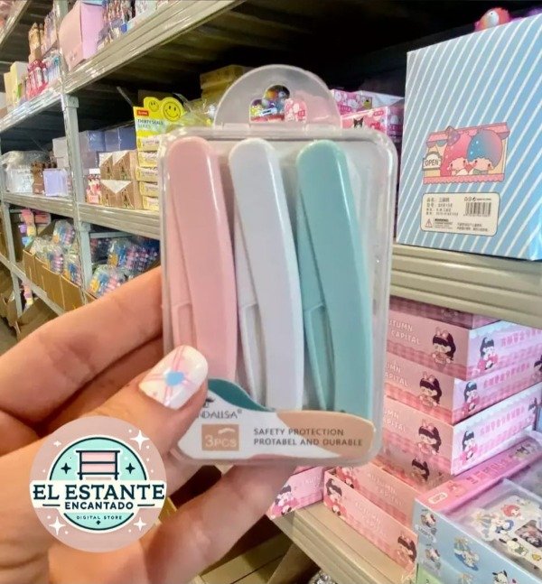 Producto - Perfiladores Faciales Plegables x3 unidades - Colores Pastel