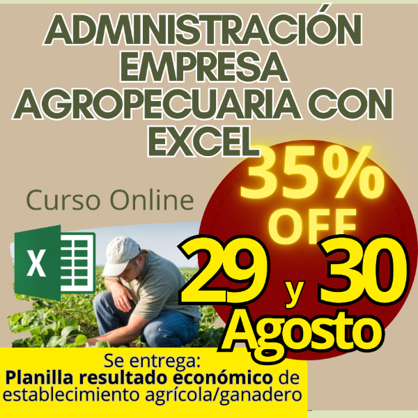 Producto - Curso Online Administración de la  Empresa Agropecuaria - 0
