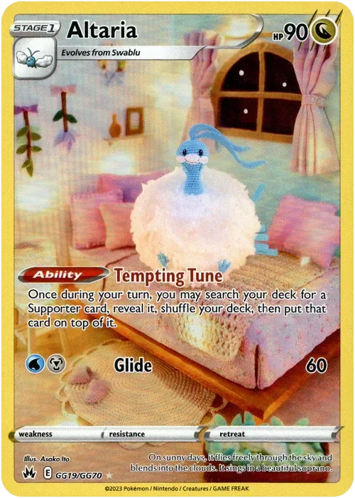 Producto - Altaria - GG19/GG70 - Crown Zenith - Holo