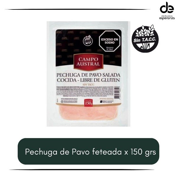 Producto - PECHUGA DE PAVO FETAS A/V