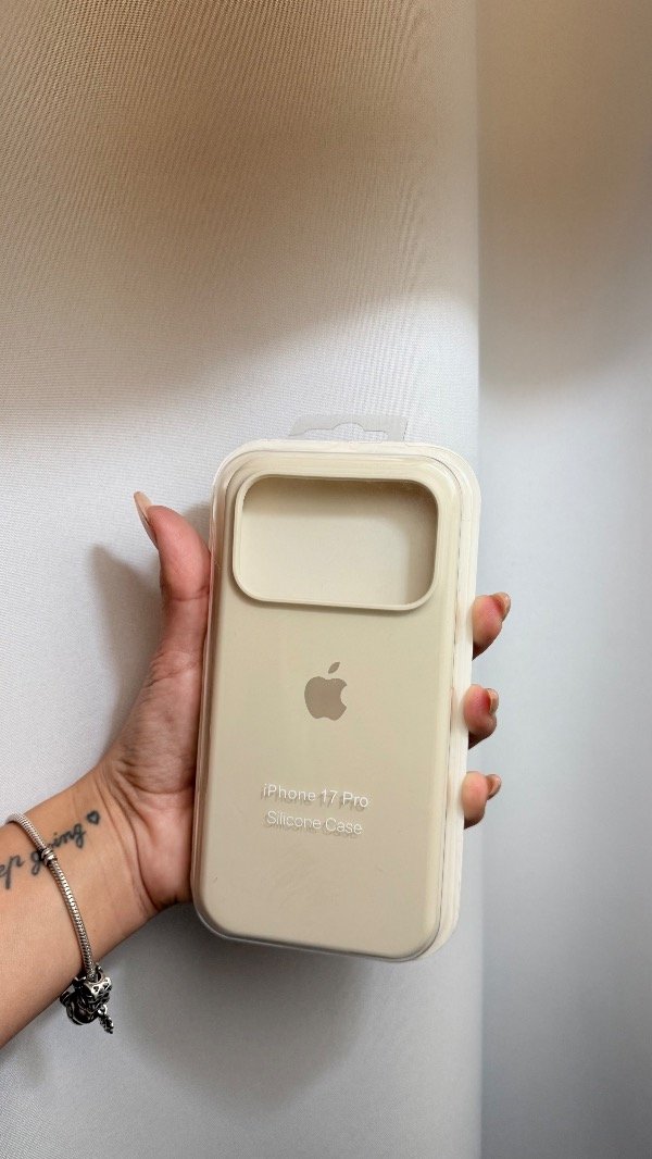 Producto - Silicone case color CREMA