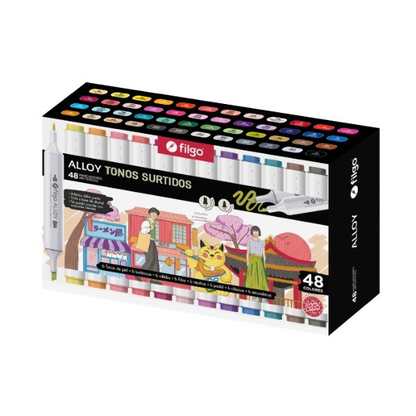 Producto - FILGO MARCADORES ALLOY X48