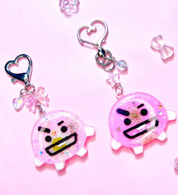 Producto - Llavero BT21 Shooky Pink