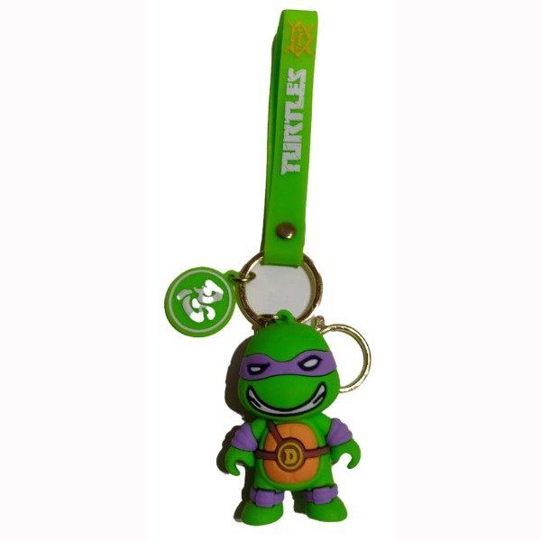 Producto - Llavero Tortuga Ninja - Donatello sonriente