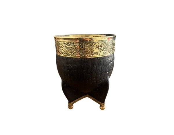 Producto - Mate Imperial Bronce Premium  Diseño con Base Bolita