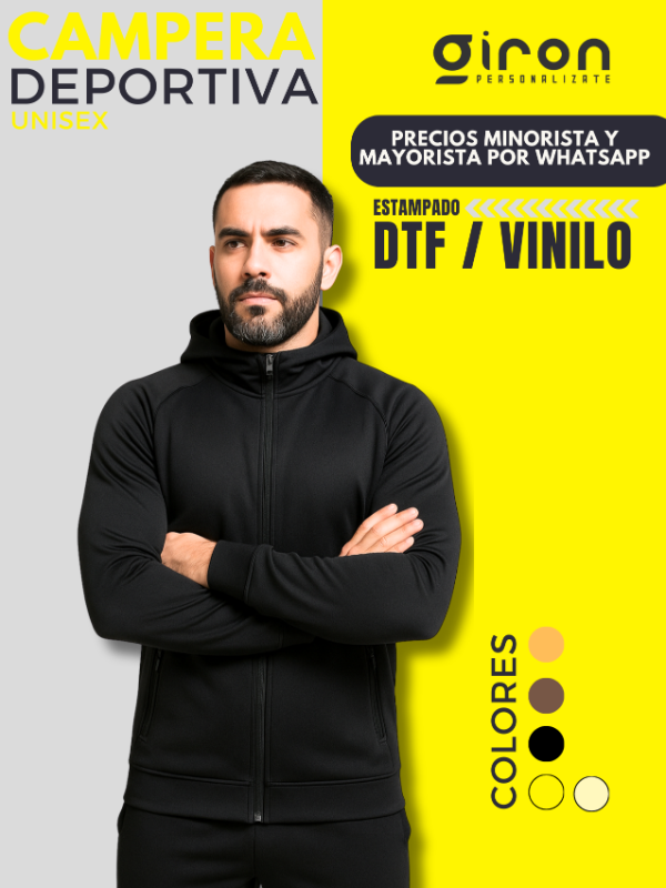 Producto - CAMPERA DEPORTIVA