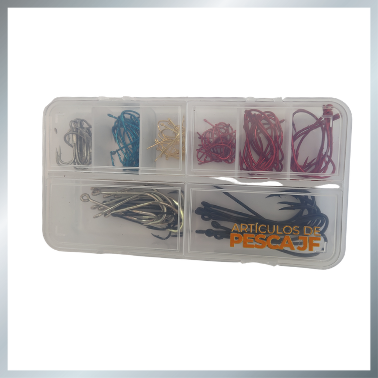 Producto - Combo de Anzuelos + Gavetero C18