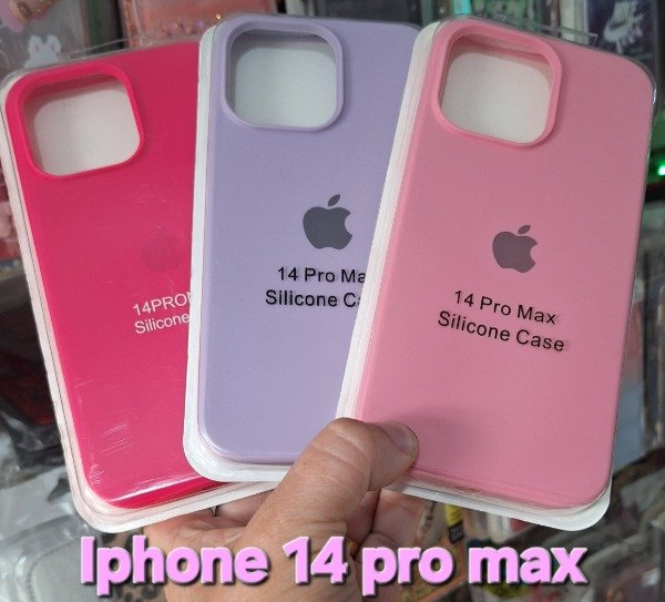 Producto - Fundas silicona original. IPhone 14 pro max