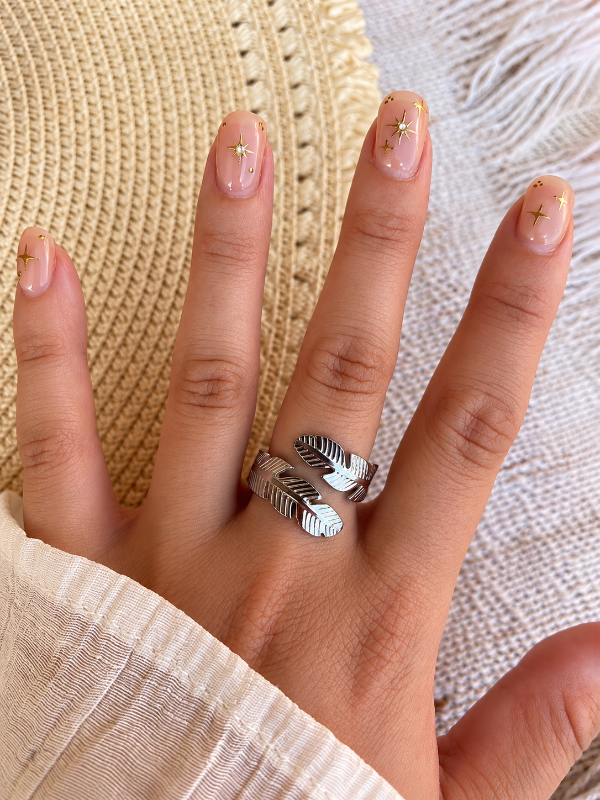 Producto - Anillo hojitas nro.2 A.Q