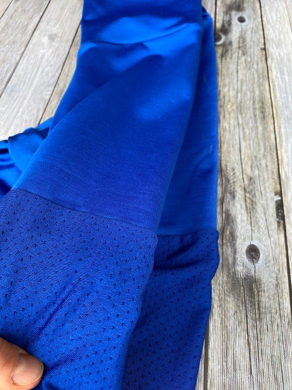 Calza larga dryfit azul francia (bien larga) — imagen 4