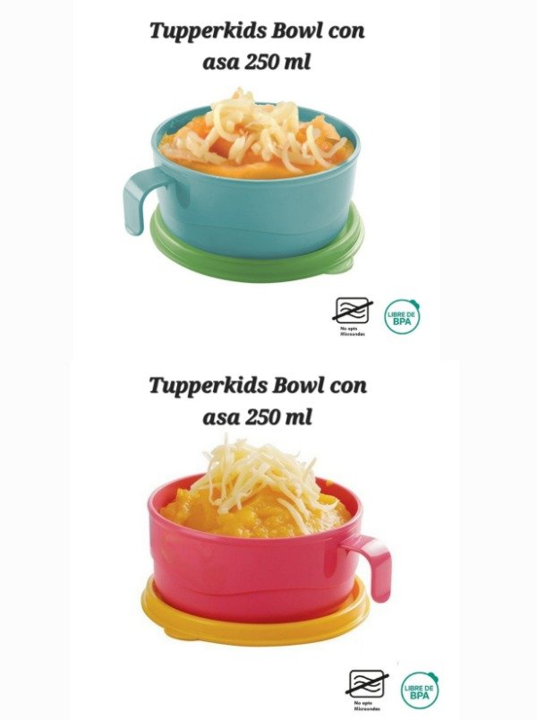 Producto - Tupperkids Bowls con asa 250ml Tupperware