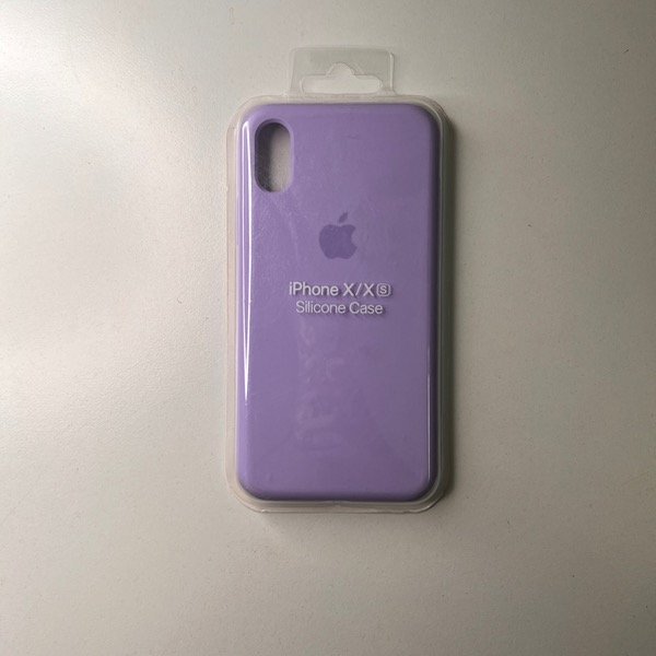 Producto - Funda silicona con logo X- XS lila