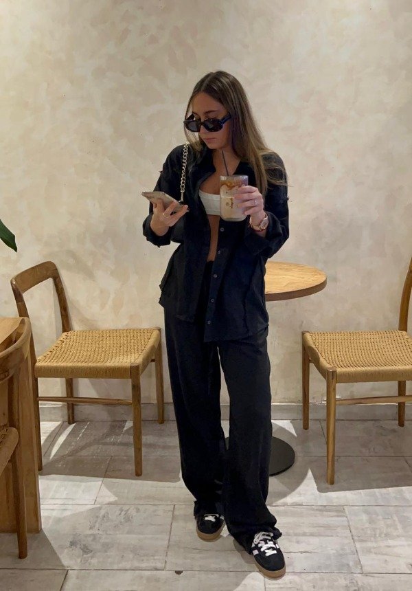 Producto - pantalon mezcal negro