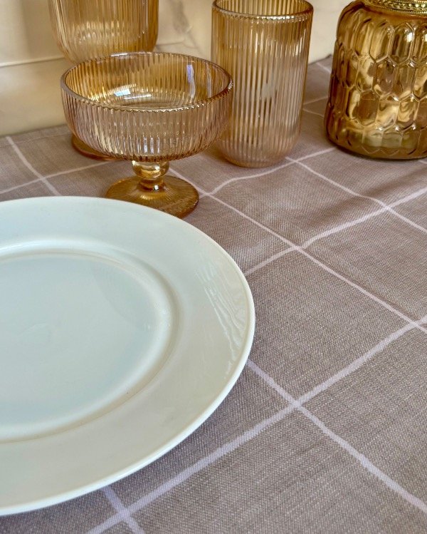 Producto - MATEL BEIGE RAYAS BLANCAS 1x1.4