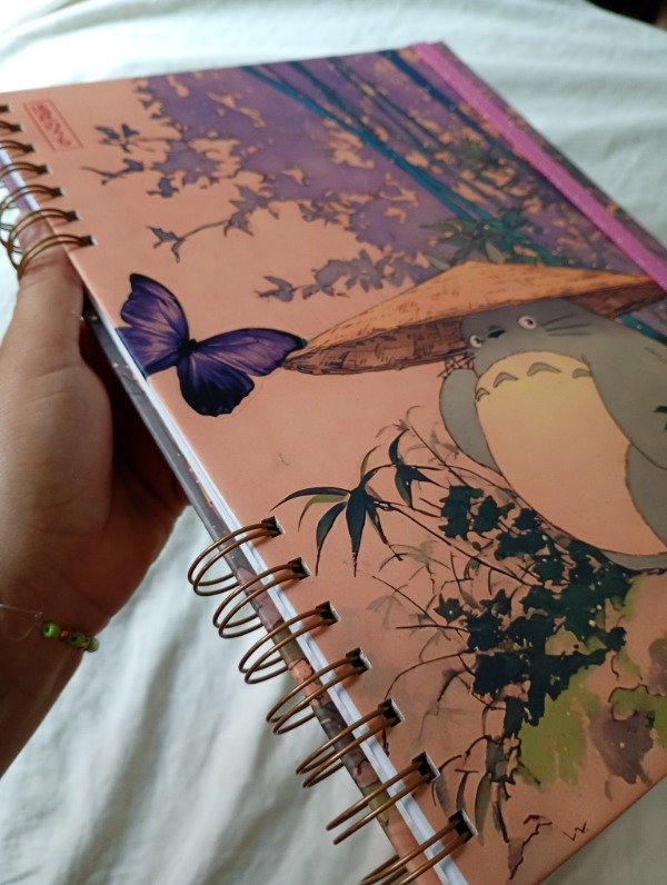 Producto - Cuaderno A4 para acuarelas "Totoro" - 2