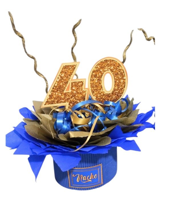 Producto - Centro de mesa 40 años boca