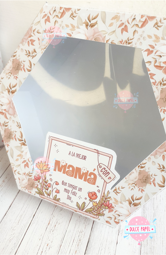 Producto - CAJAS HEXAGONALES DIA DE LA MADRE - 1