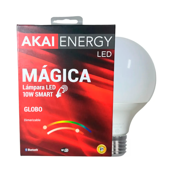 Producto - Lampara Led AKAI 10W smart - interactiva globo - 5
