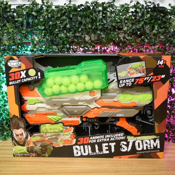 Producto - PISTOLA LANZA PELOTAS EN CAJA GR JY-25-631