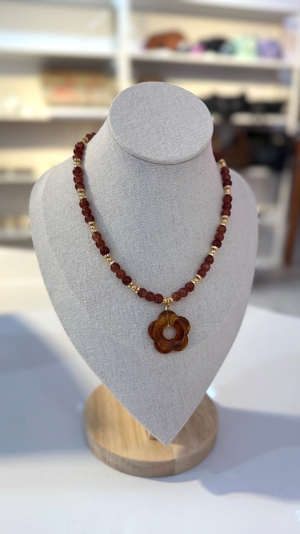 Producto - Collar enhebrado Flor