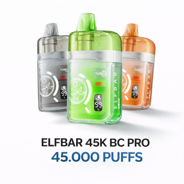 Producto - Elfbar 45K Bc Pro - Grape Twist (45.000 PUFFS)