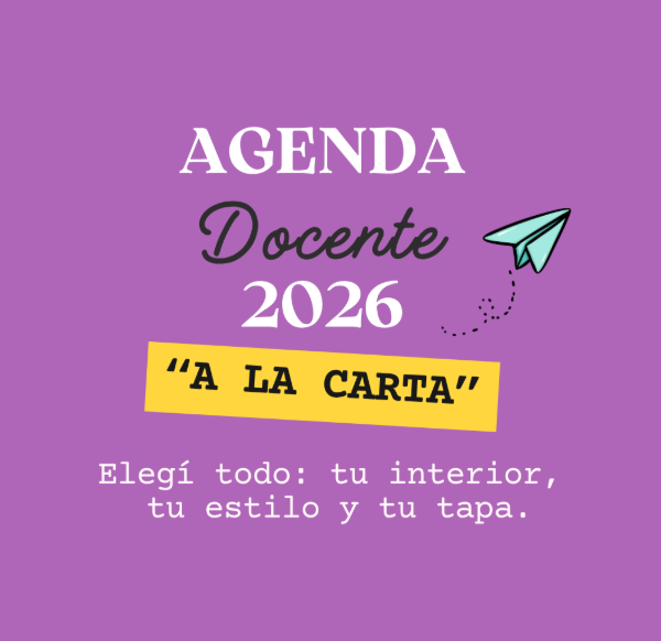 Producto - Agenda Docente Nivel Primario Personalizada