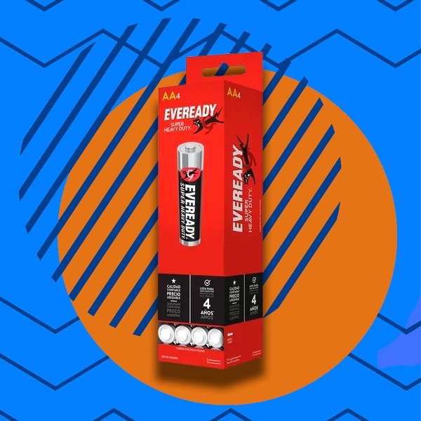 Producto - PILAS EVEREADY AA 1215 TUBO X 60UNI