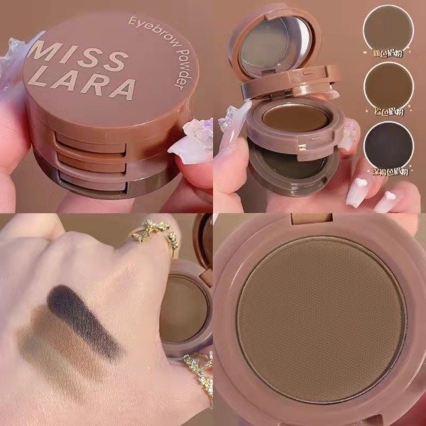 Producto - Sombras de cejas x 3 tonos 01 - Miss Lara