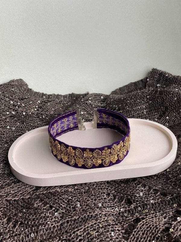 Producto - Choker morado - 0