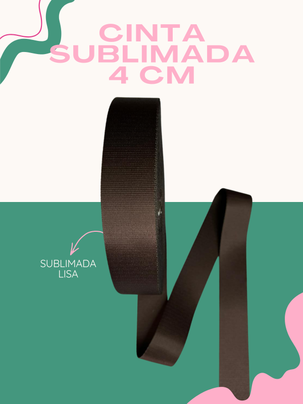 Producto - CINTA SUBLIMADA - LISA CHOCOLATE