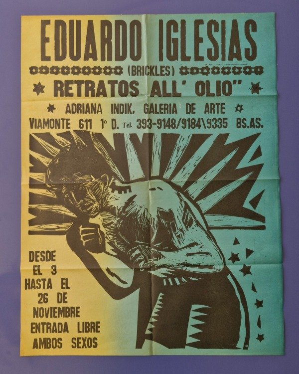 Producto - Iglesias Brickles, Eduardo - All'olio (Afiche, Adriana Indik) - 1