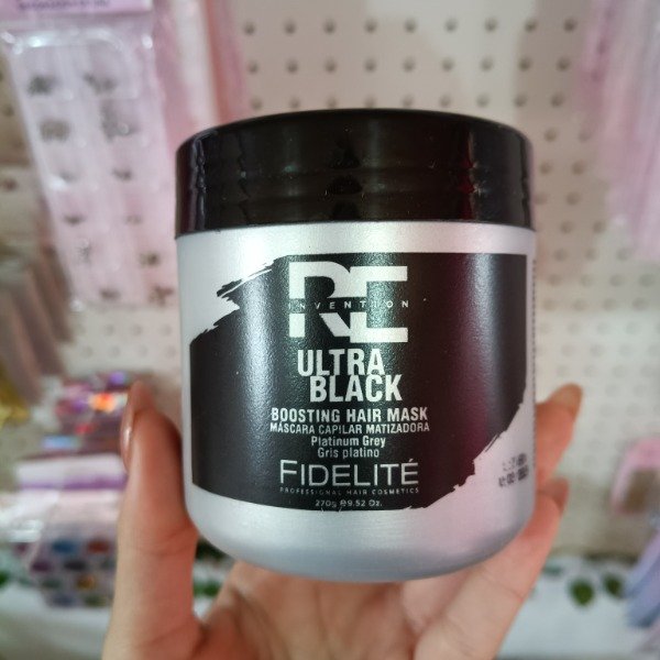 Producto - Máscara Matizador Ultra Black Gris platinado 270 gr