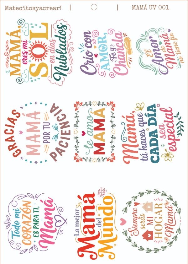 Producto - Mamá UV 001