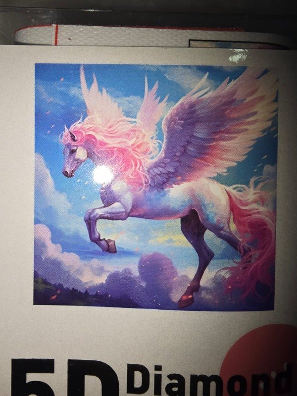 Producto - DIAMOND PAINTING 30X30 UNICORNIO MAGICO