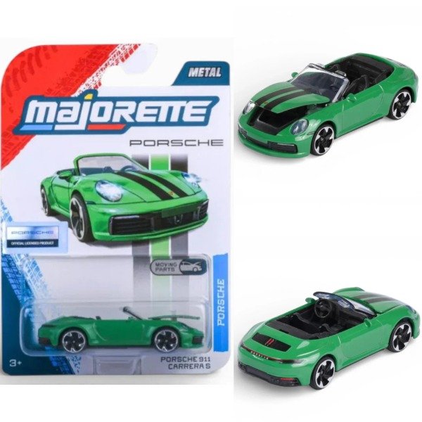 Producto - Majorette Porsche Moving Parts Porsche 911 Carrera S
