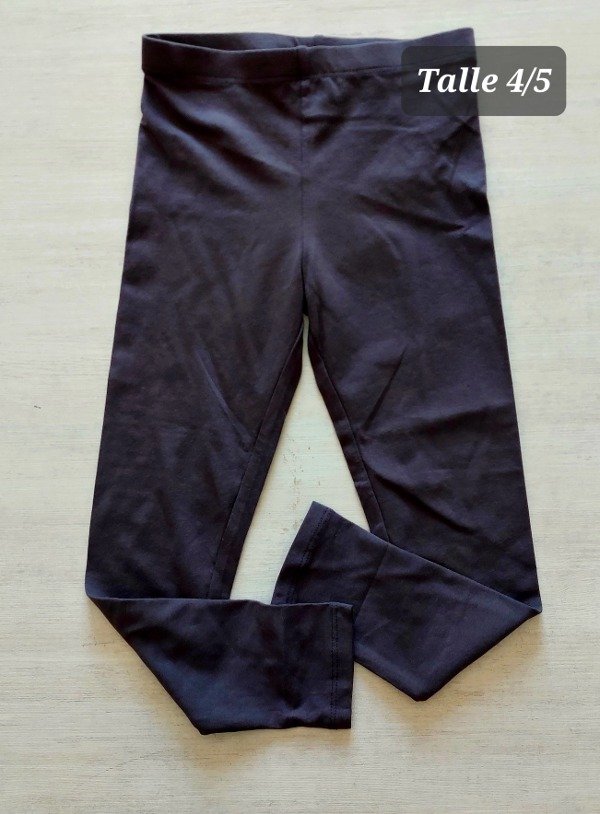 Calza HyM algodon talle 4/5 negra
