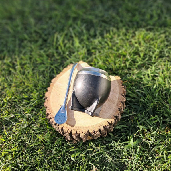 Producto - MATEAMIGO TORPEDO DE CALABAZA ( Cuero Negro )