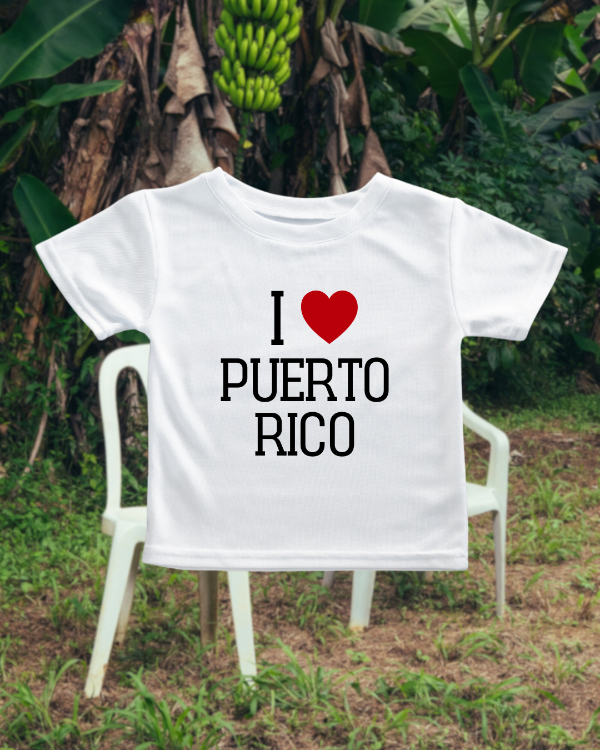 Producto - I love PR- Baby tee