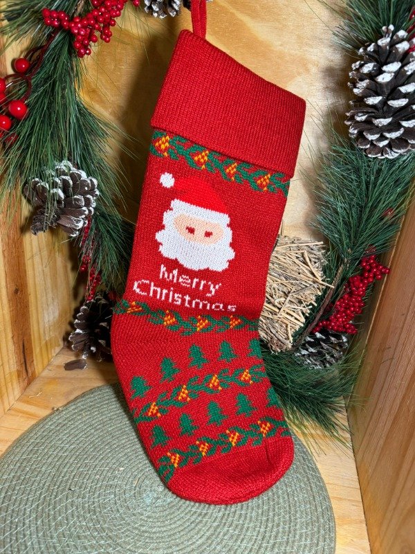 Producto - Bota Tejida Noel 45 cm (Efectivo: 9.200)