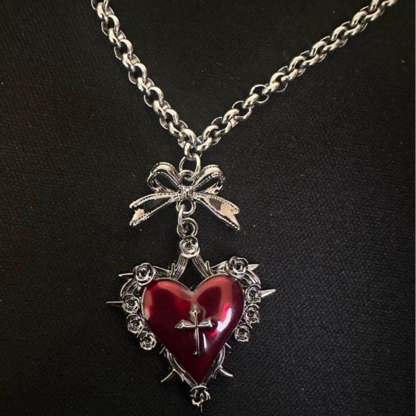 Producto - Collar Heart Cruz
