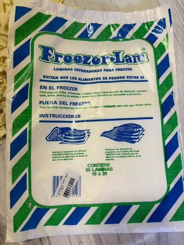 Producto - SEPARADOR PARA FREEZER X 50U (FOLEX)