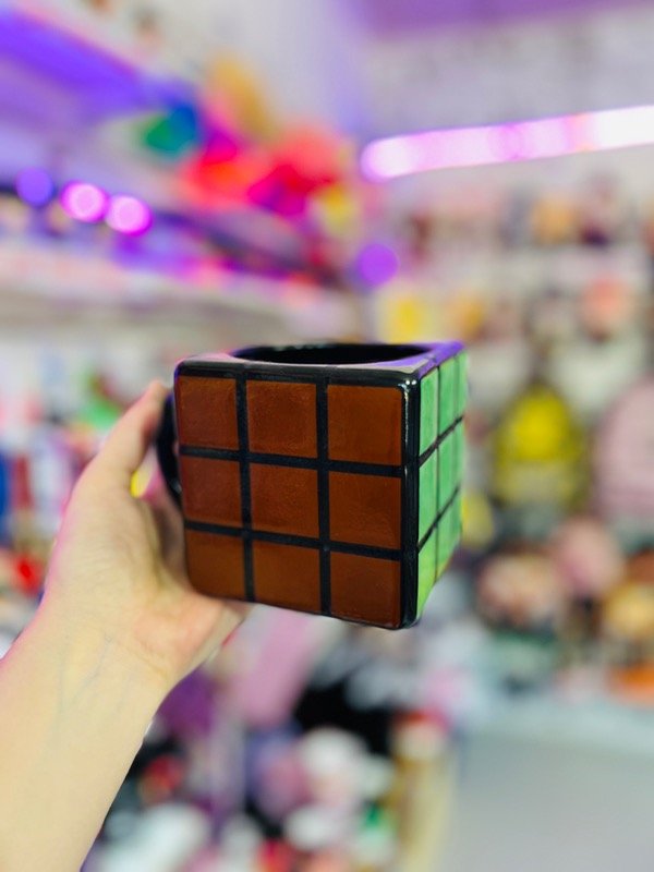 Producto - Taza 3D de ceramica Rubic