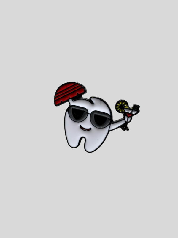 Producto - Pin Diente en Modo Vacaciones