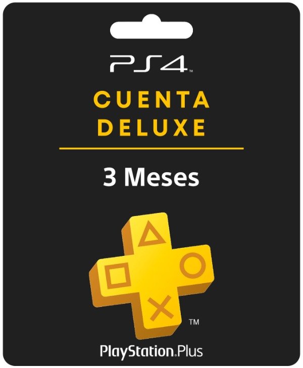 Producto - Playstation plus Deluxe 3 meses
