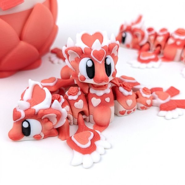 Producto - Mini Dragón Corazón con Huevo - 0
