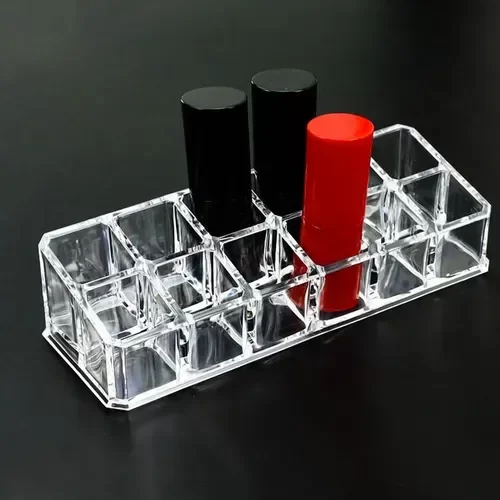 Producto - Organizador de maquillaje acrilico 12 divisorios 17.5cm