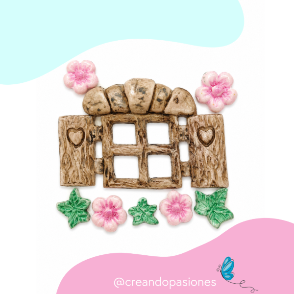 Producto - Molde Ventana y Flores - 0