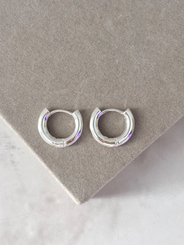 Producto - Argollas clasic lisas chunky