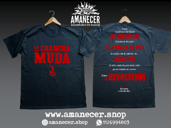 Producto - Remera La Chancha Muda Mar de Fueguitos